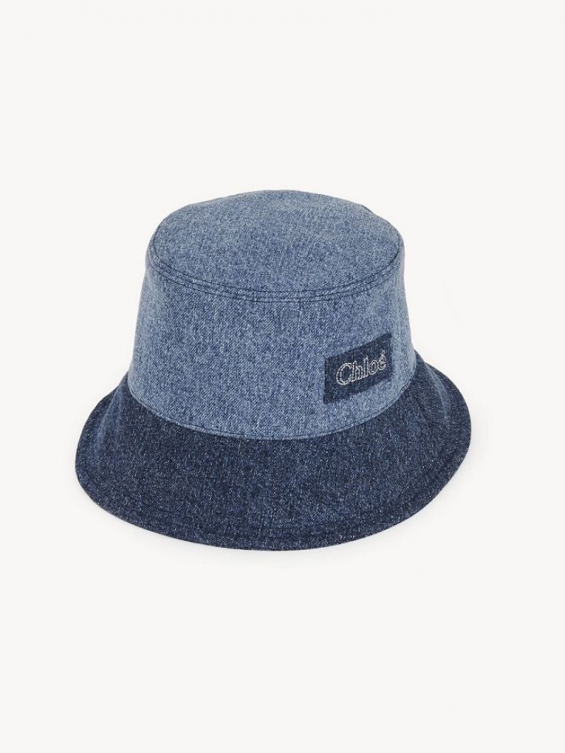 Chloe Romy Bucket Hatt Olika Färger Blå | CHE-SR14492