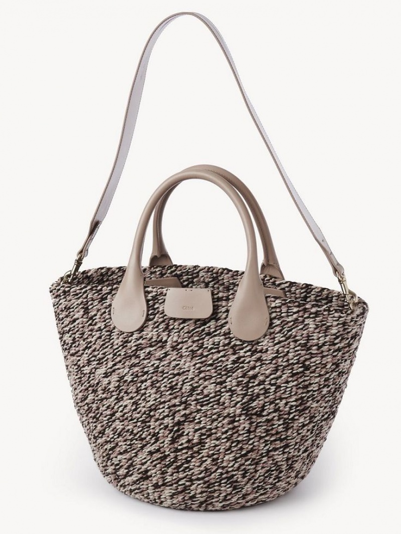 Chloe Sabia Hamper Toteväska Beige | CHE-SR13337