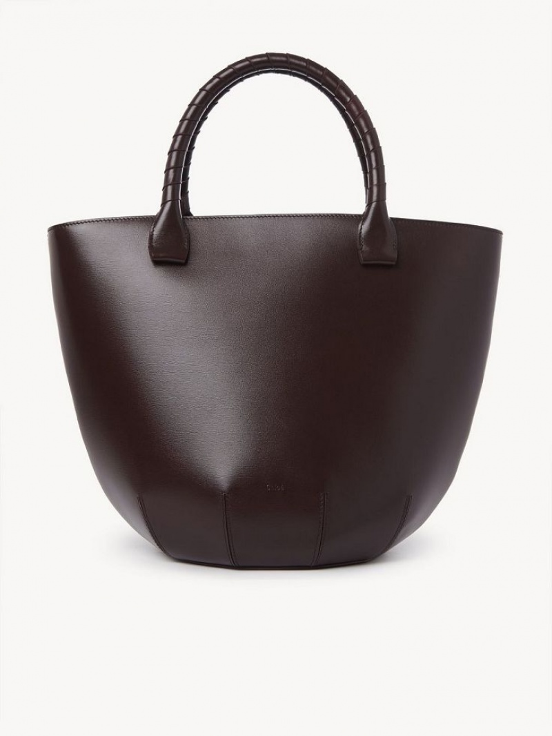 Chloe Sabia Hamper Toteväska Mörk | CHE-SR13369