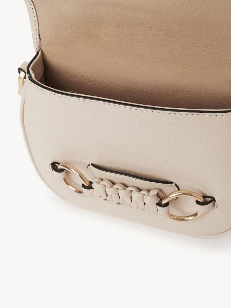 Chloe Saddie Satchel Axelväska Beige | CHE-SR14668