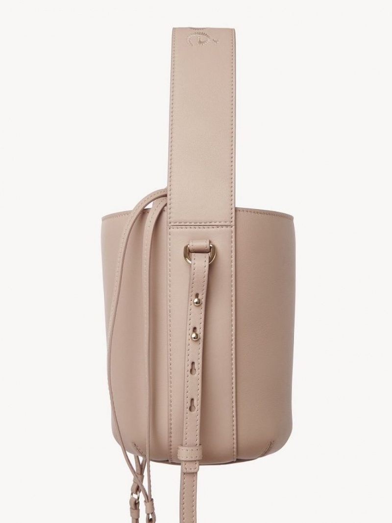 Chloe Sense Bucket Axelväska Beige | CHE-SR13419