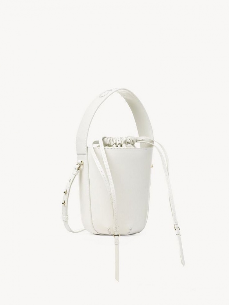 Chloe Sense Bucket Crossbody Väska Vita | CHE-SR13529