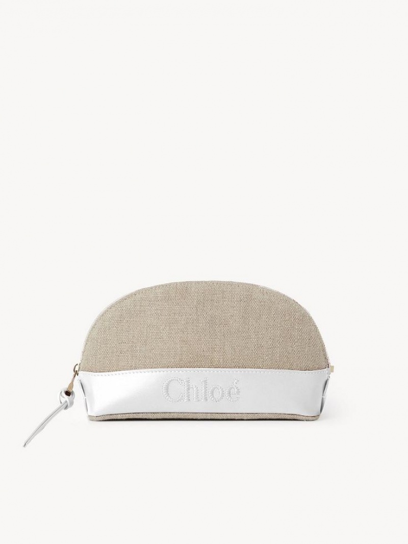 Chloe Sense Makeup Påse Vita | CHE-SR14326