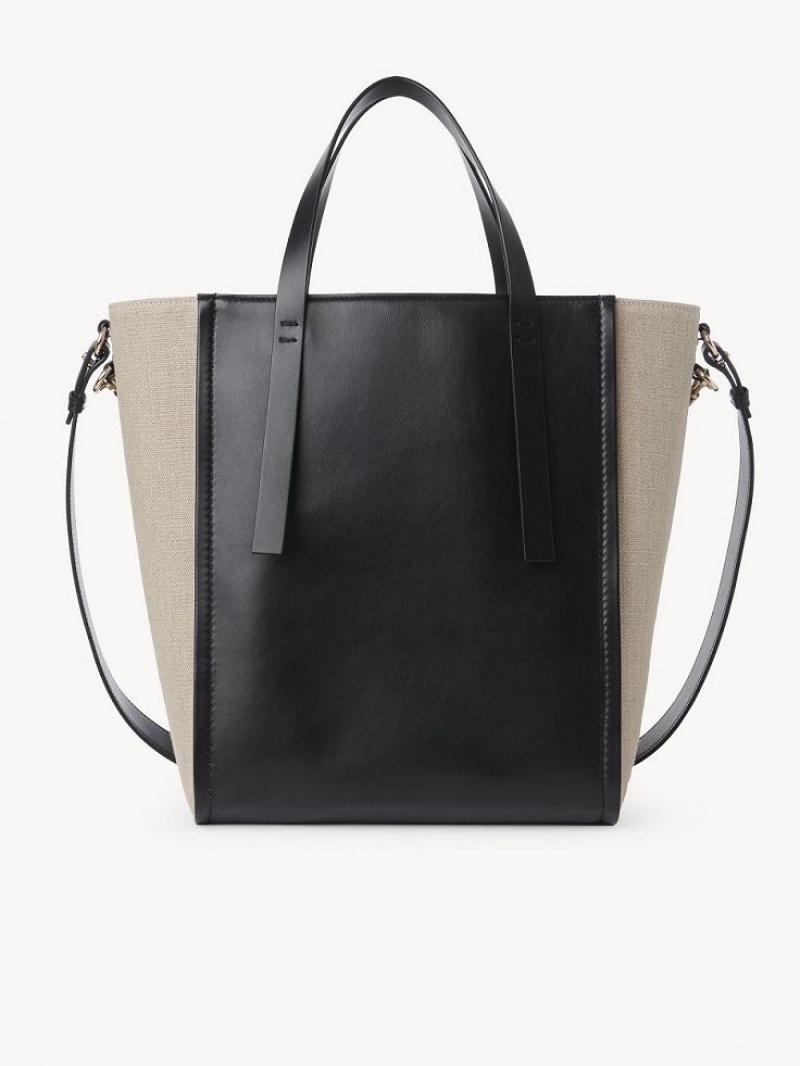 Chloe Sense Medium Axelväska Svarta | CHE-SR13423