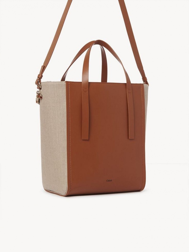 Chloe Sense Medium Toteväska Bruna | CHE-SR13396