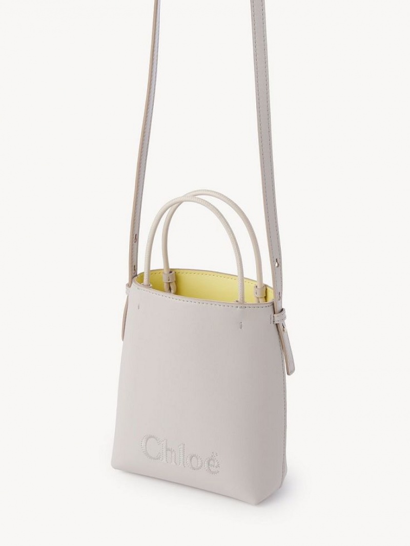 Chloe Sense Micro Axelväska Grå | CHE-SR13405