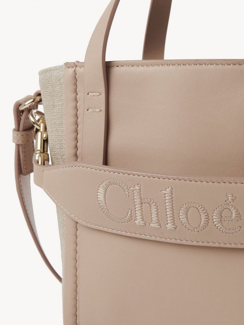 Chloe Sense Small Axelväska Beige | CHE-SR13418