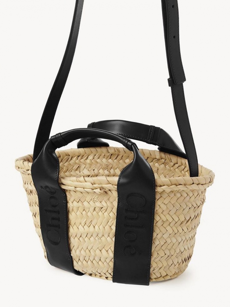 Chloe Sense Small Basket Axelväska Svarta | CHE-SR13402