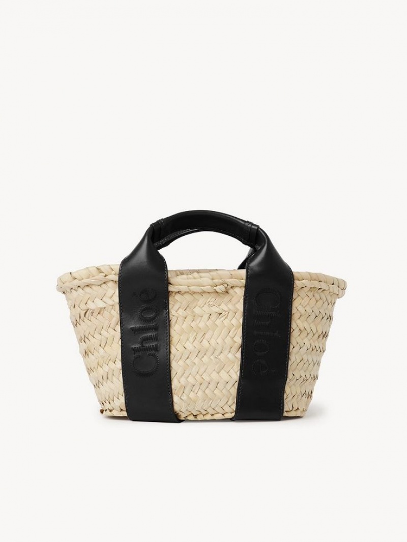 Chloe Sense Small Basket Axelväska Svarta | CHE-SR13402