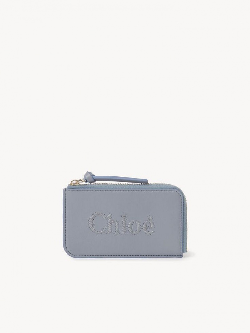 Chloe Sense Small Myntplånbok Blå | CHE-SR14321