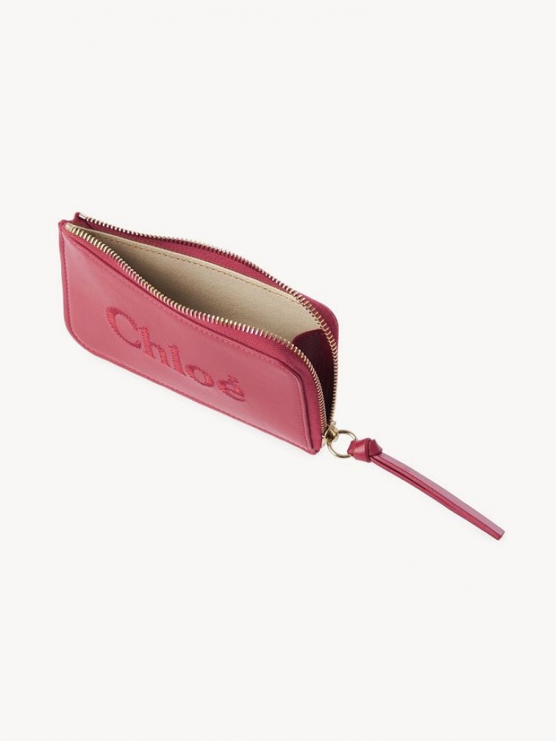 Chloe Sense Small Myntplånbok Rosa | CHE-SR14320