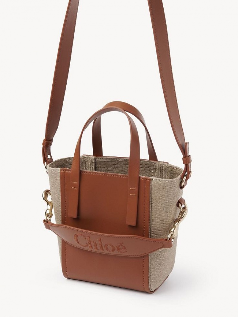 Chloe Sense Small Toteväska Bruna | CHE-SR13285