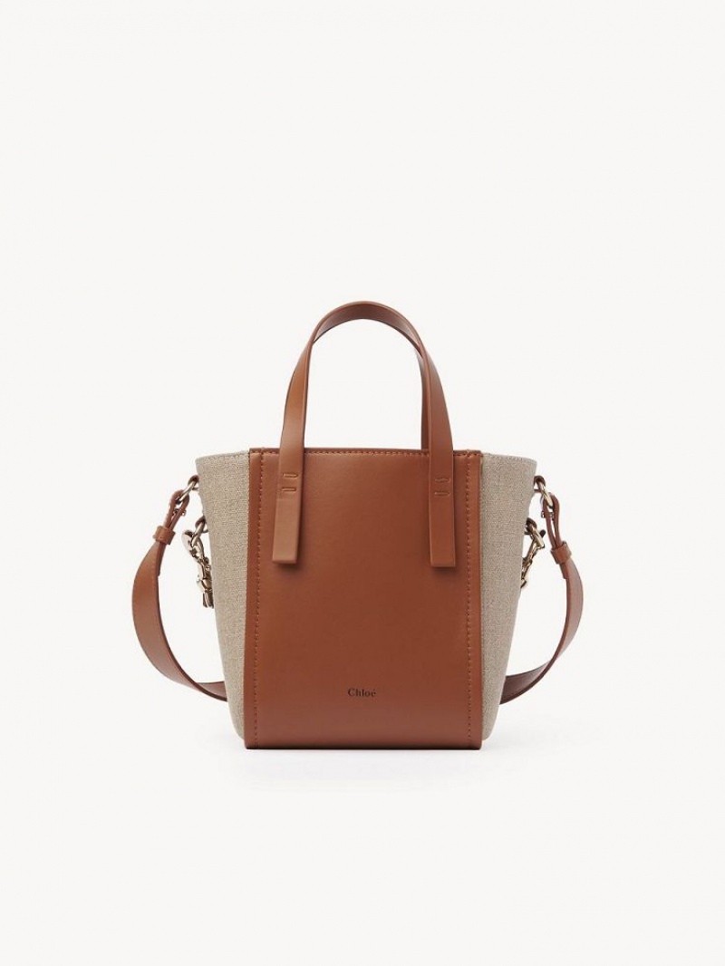 Chloe Sense Small Toteväska Bruna | CHE-SR13285