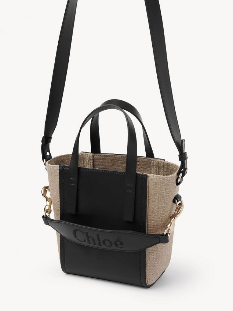 Chloe Sense Small Toteväska Svarta | CHE-SR13286