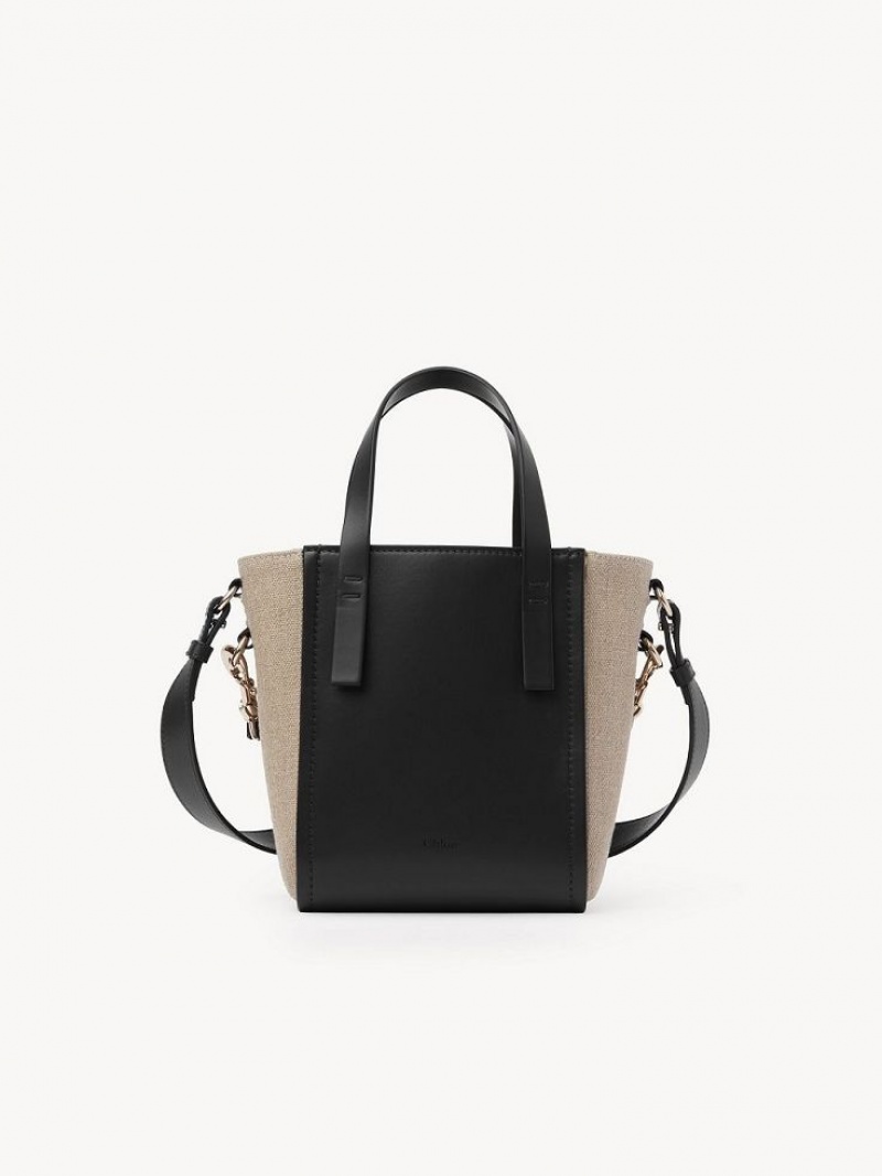 Chloe Sense Small Toteväska Svarta | CHE-SR13286