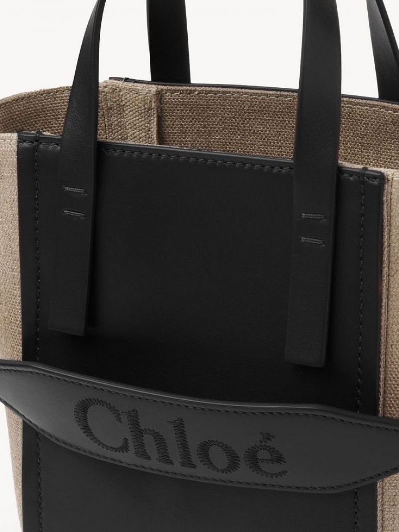 Chloe Sense Small Toteväska Svarta | CHE-SR13286