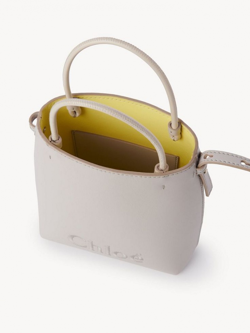 Chloe Sense Tote Mini Bags Grå | CHE-SR13734