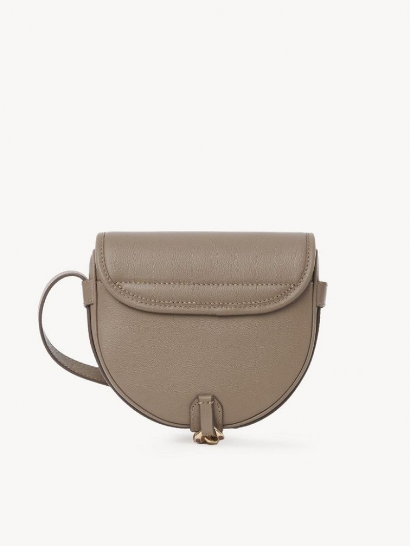 Chloe Small Mara Saddle Axelväska Grå | CHE-SR14627