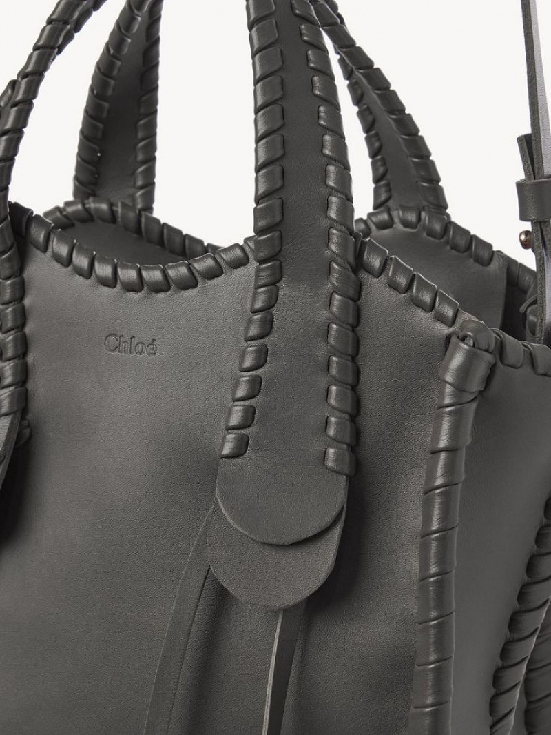 Chloe Small Mony Toteväska Grå | CHE-SR13398