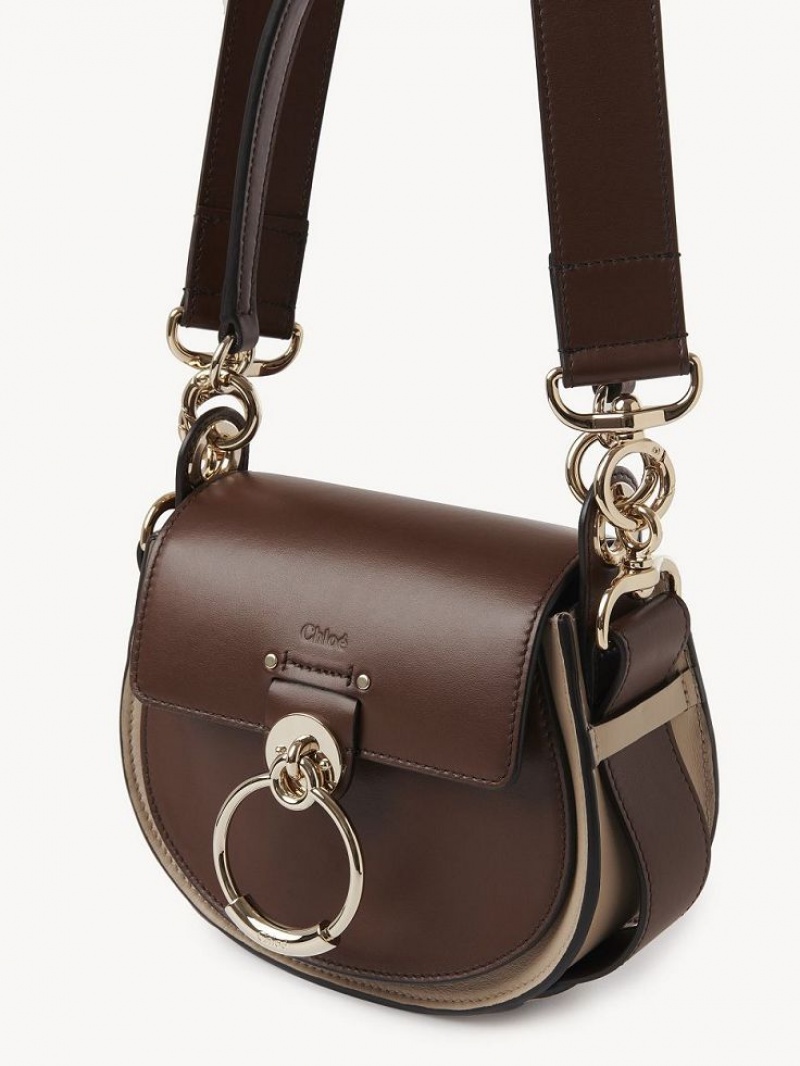 Chloe Small Tess Crossbody Väska Bruna | CHE-SR13574