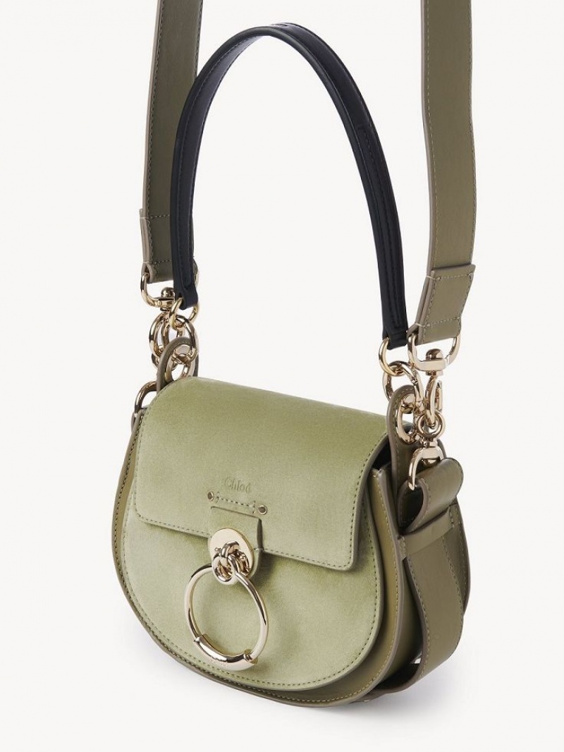 Chloe Small Tess Crossbody Väska Gröna | CHE-SR13551