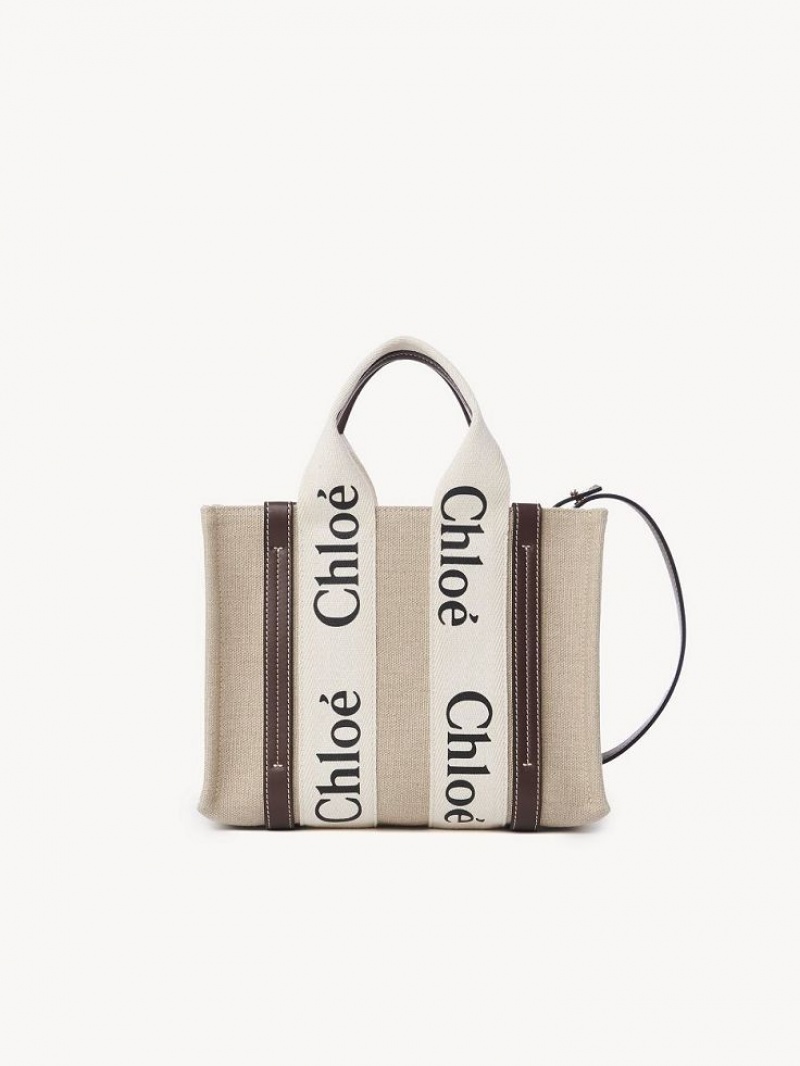 Chloe Small Woody Crossbody Väska Mörk | CHE-SR13626