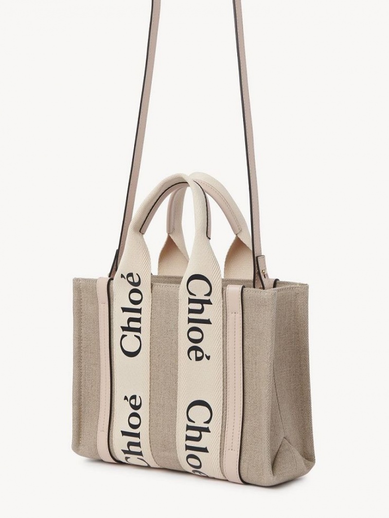 Chloe Small Woody Toteväska Rosa | CHE-SR13392