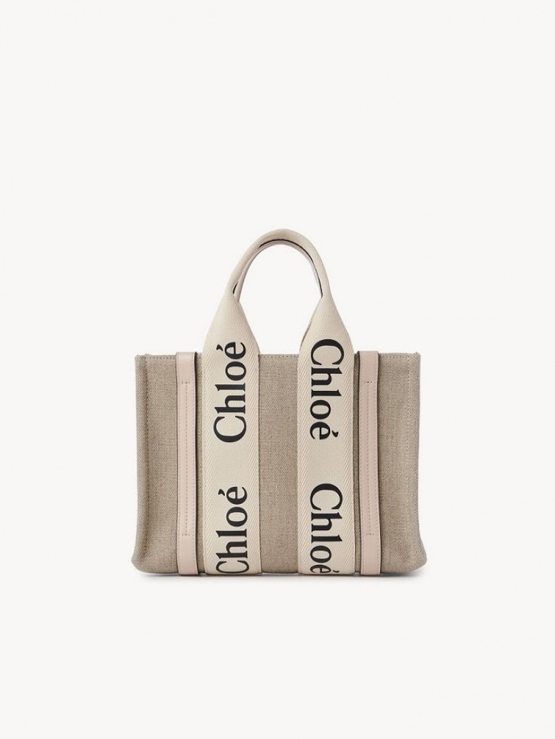 Chloe Small Woody Toteväska Rosa | CHE-SR13392