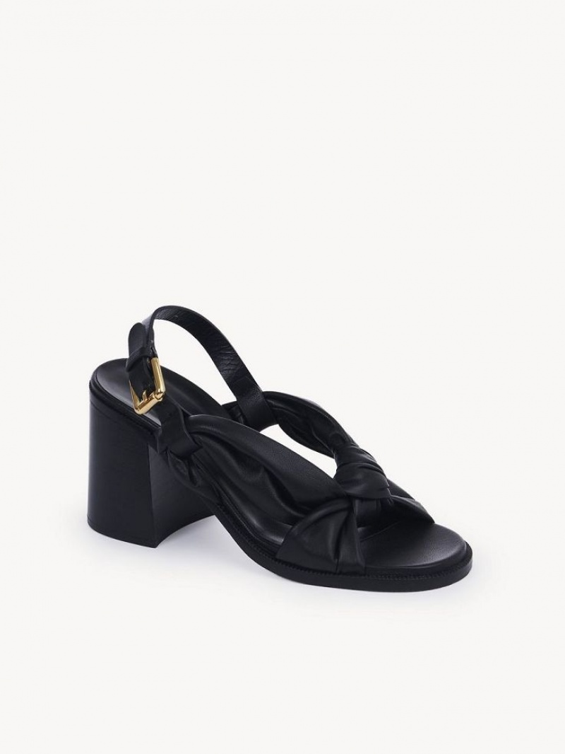 Chloe Spender Sandaler Svarta | CHE-SR14821