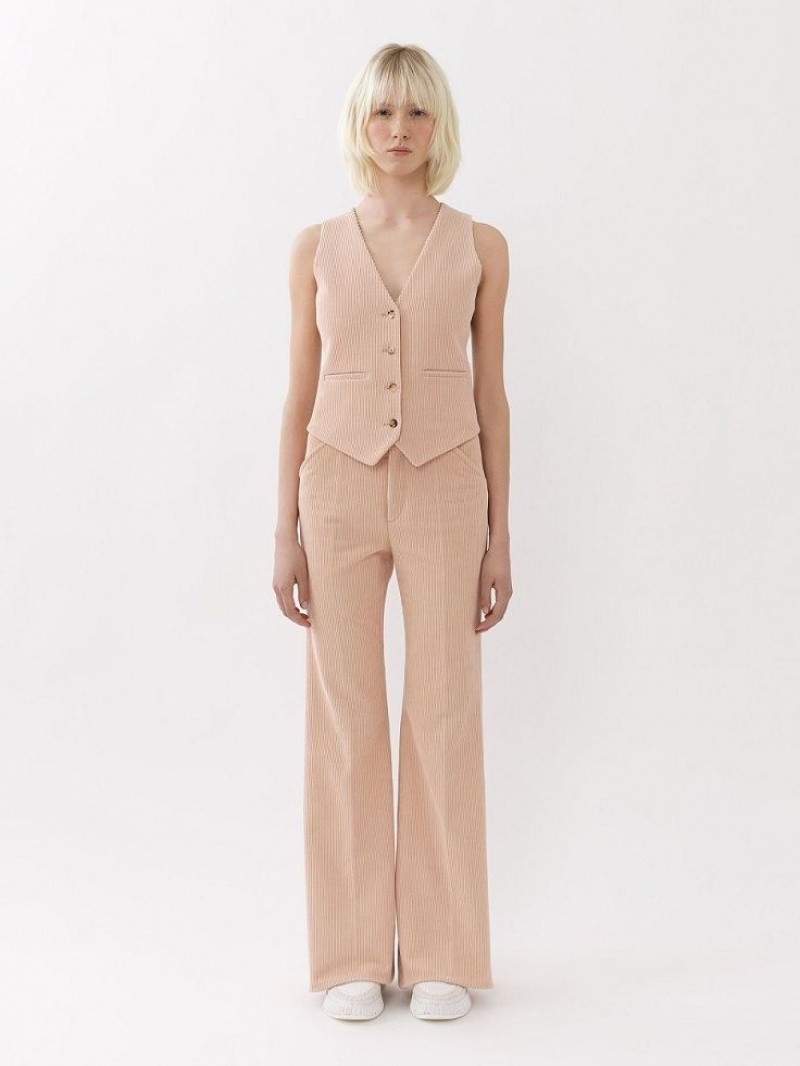 Chloe Tailored Byxor Rosa | CHE-SR14005