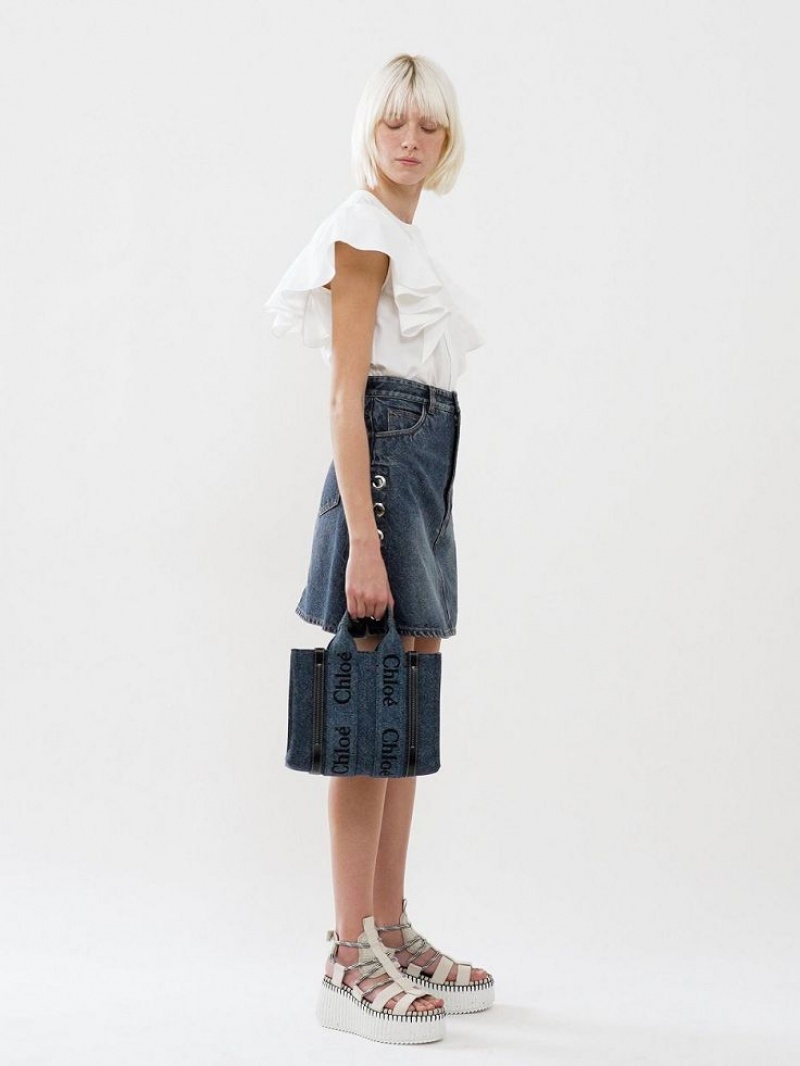 Chloe Tailored Shorts Kostym Vita | CHE-SR14053