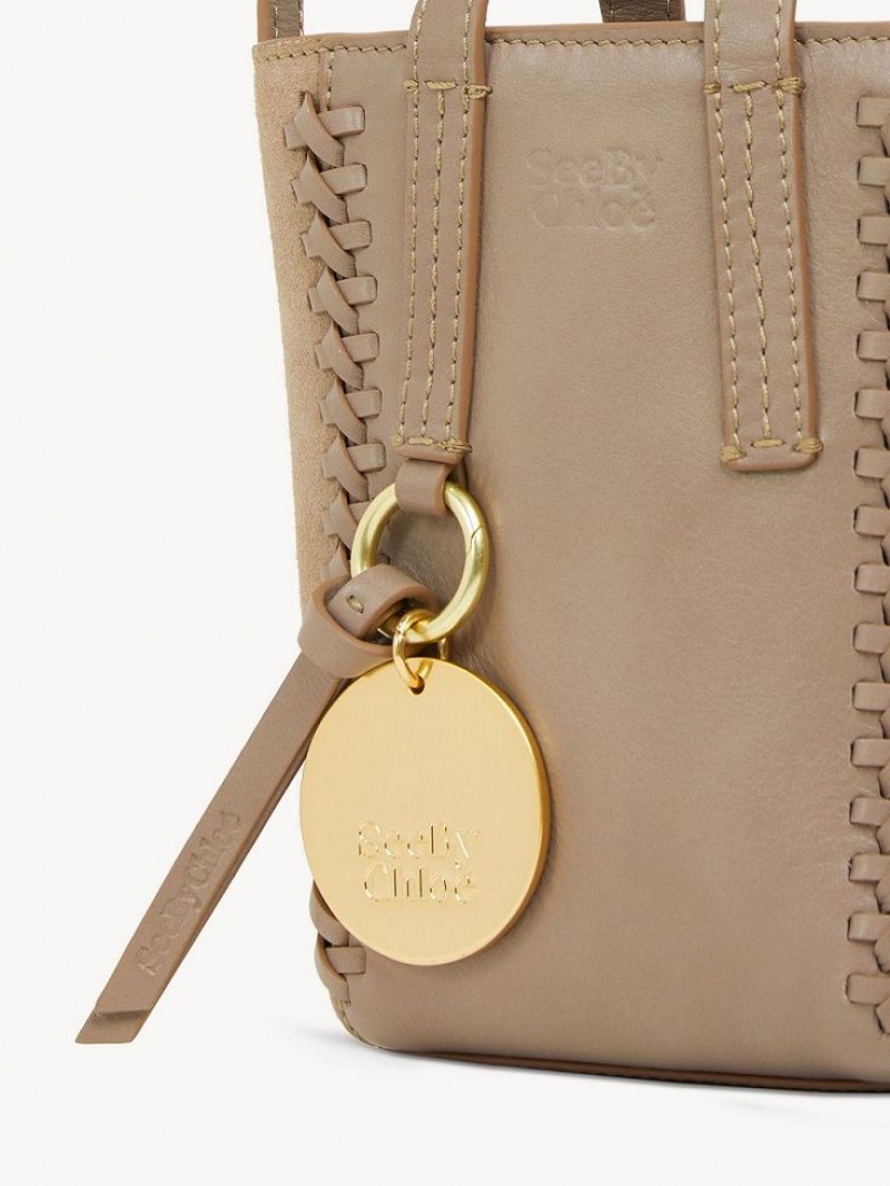 Chloe Tilda Mini Toteväska Grå | CHE-SR14707