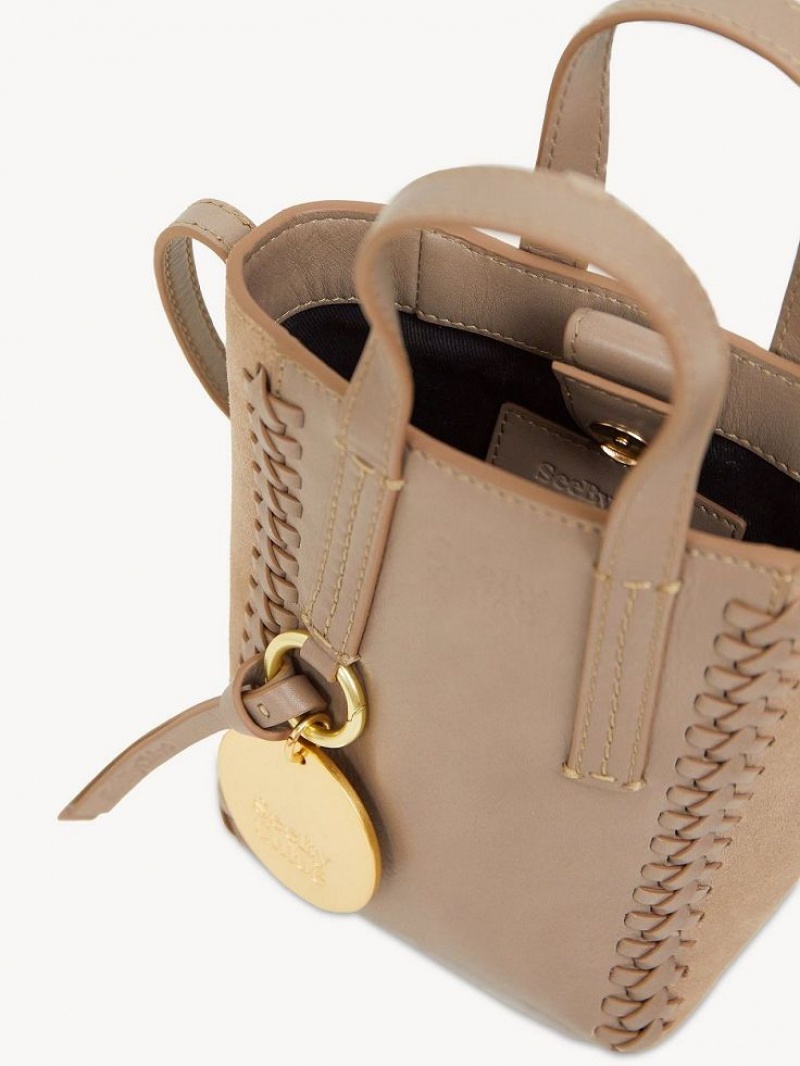 Chloe Tilda Mini Toteväska Grå | CHE-SR14707