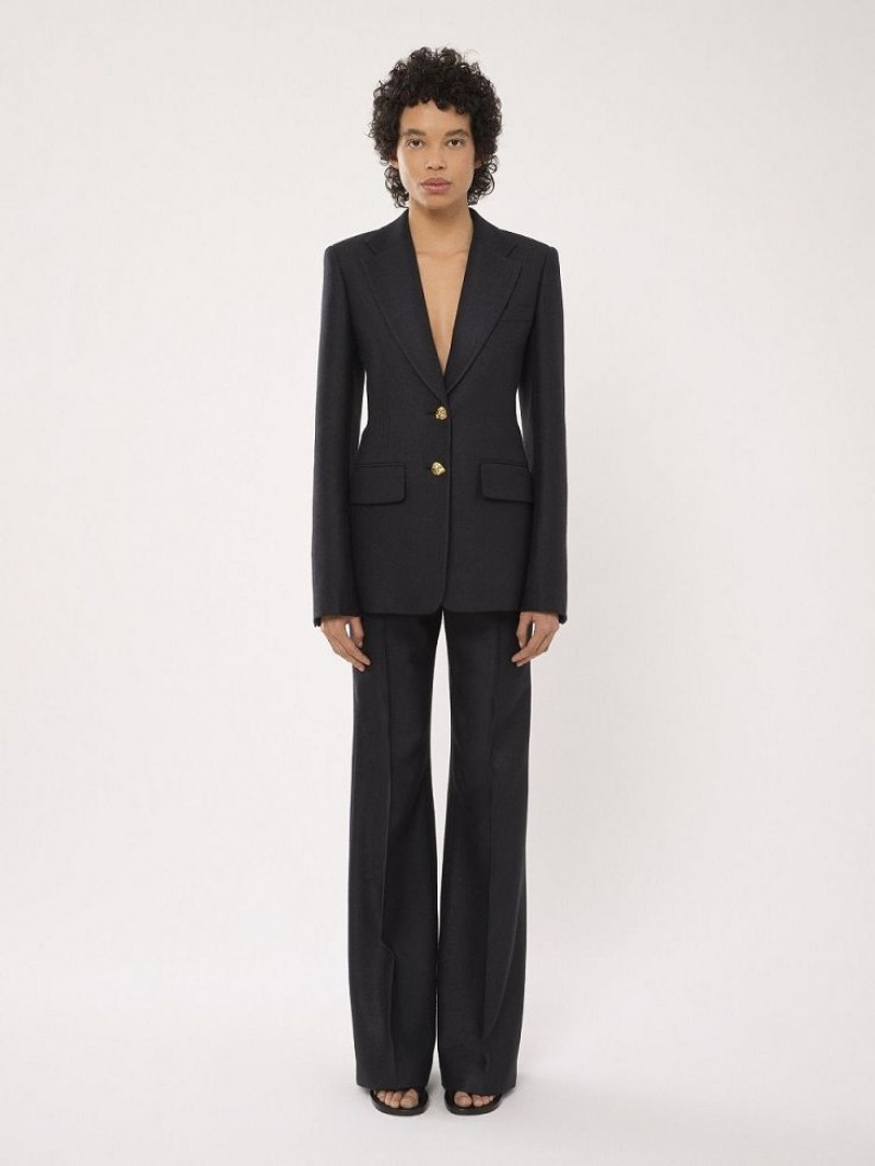 Chloe Two-button Tailored Kostym Svarta | CHE-SR14028