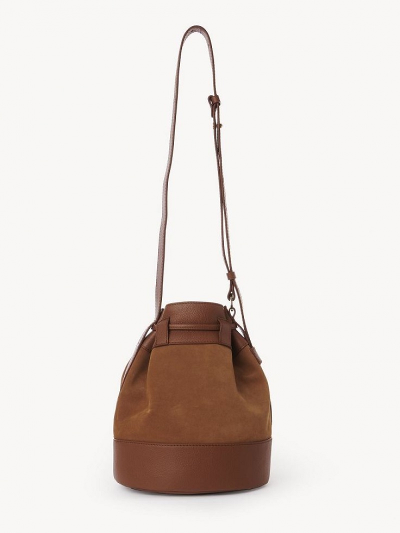 Chloe Vicki Bucket Axelväska Bruna | CHE-SR14622