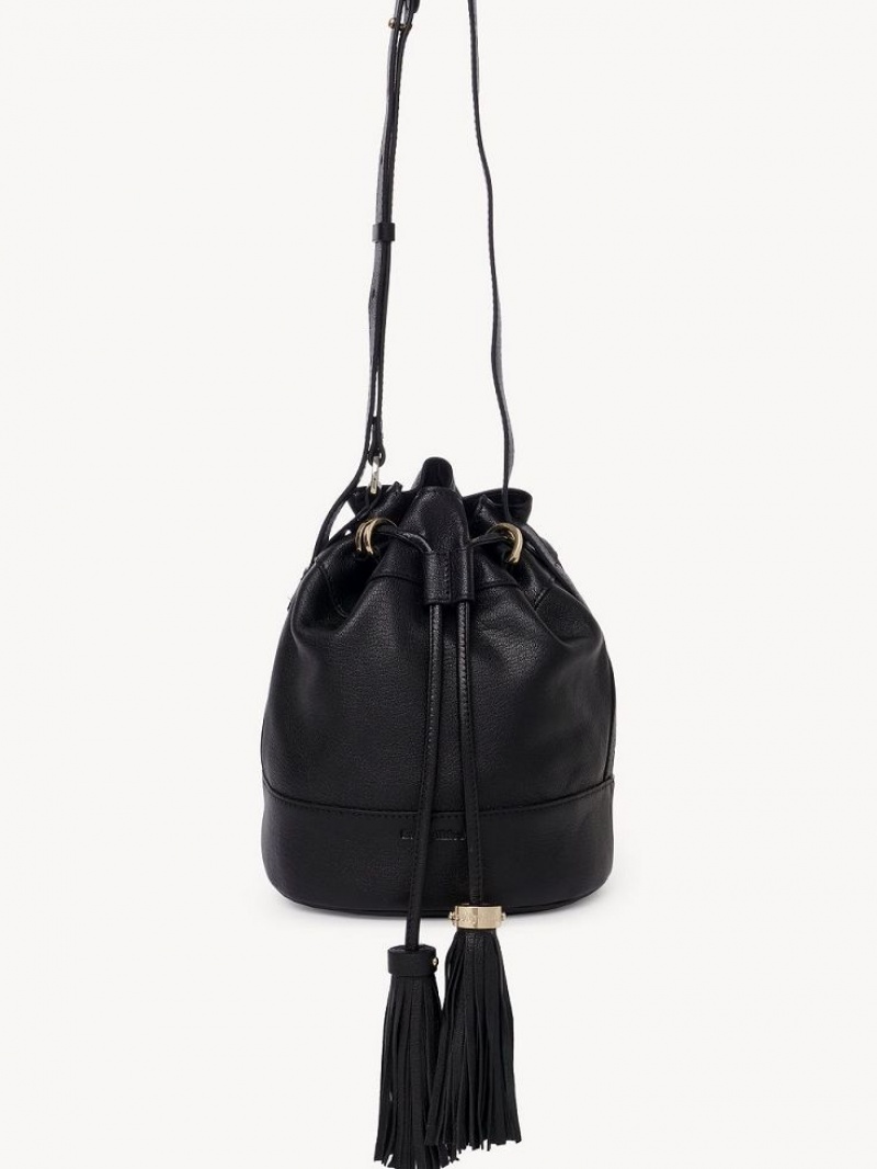 Chloe Vicki Bucket Mini Bags Svarta | CHE-SR14736