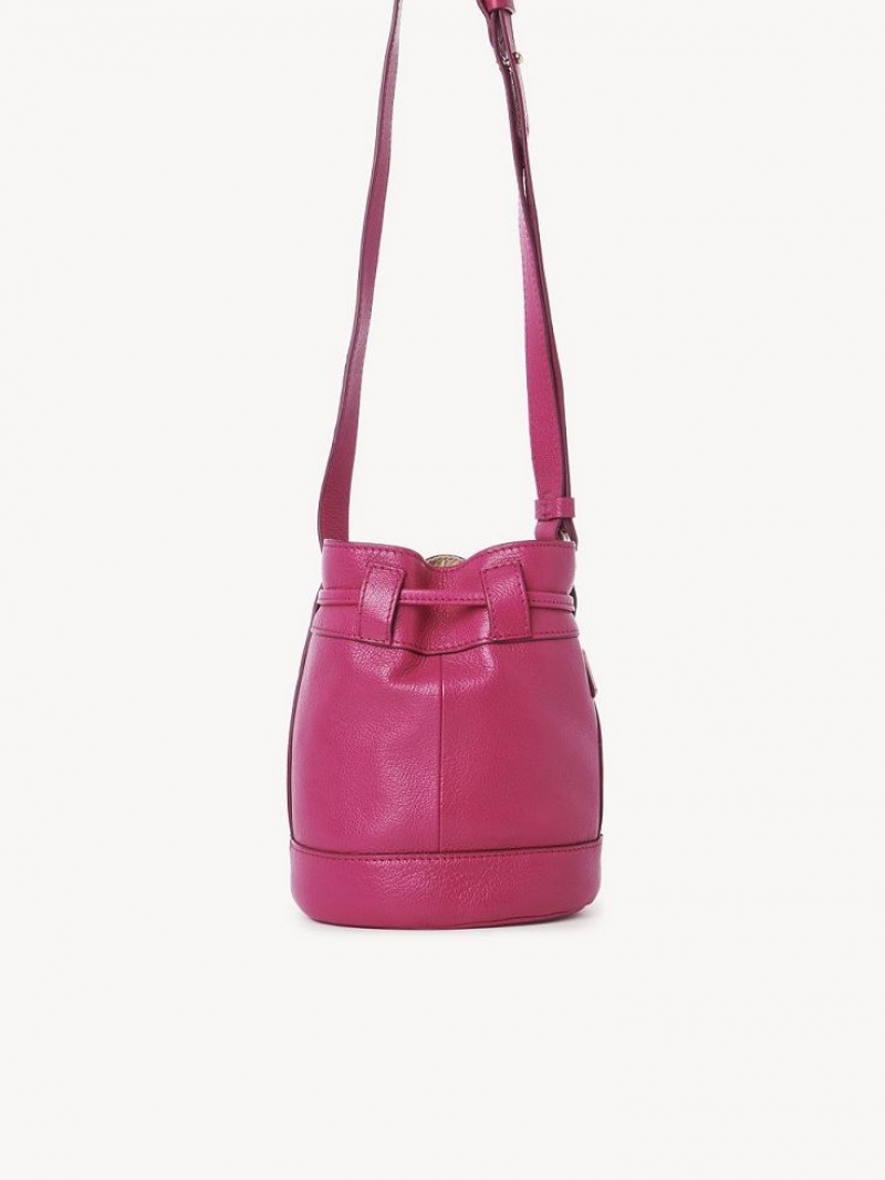 Chloe Vicki Small Bucket Axelväska Rosa | CHE-SR14610