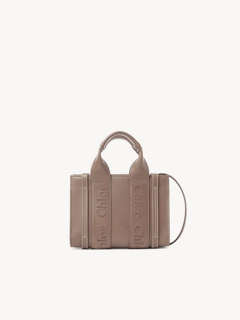 Chloe Woody Tote 1 Mini Bags Bruna | CHE-SR13728