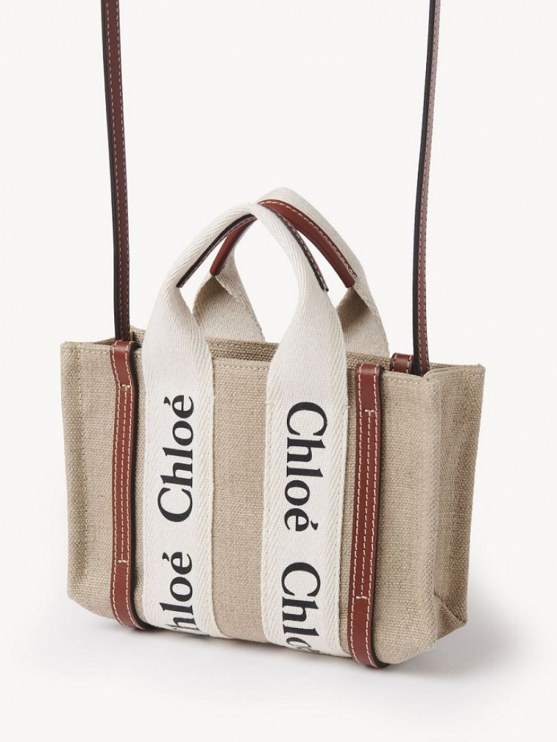 Chloe Woody Tote 3 Mini Bags Vita Bruna | CHE-SR13723