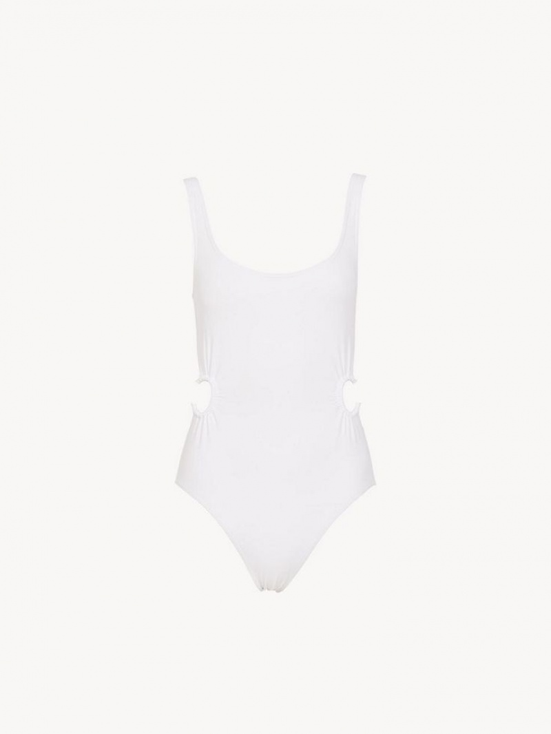 Chloe X Eres Panama One-piece Strandkläder Vita | CHE-SR14130