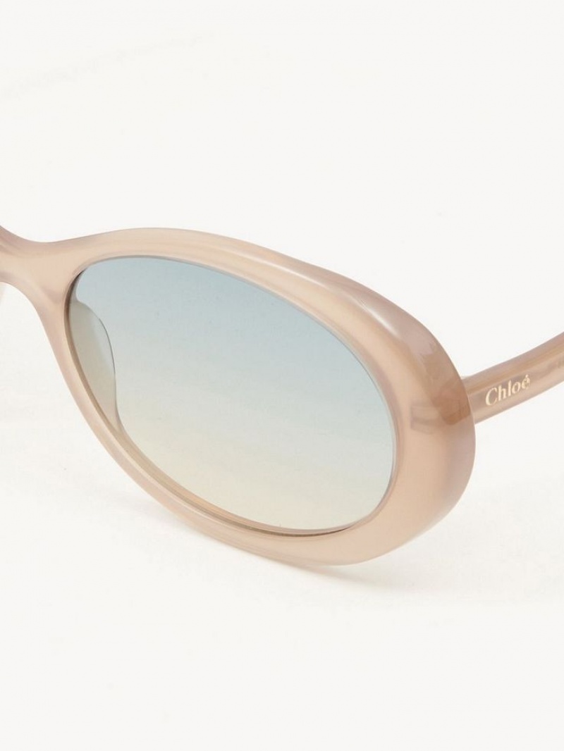 Chloe Zelie Solglasögon Bruna Beige | CHE-SR14553